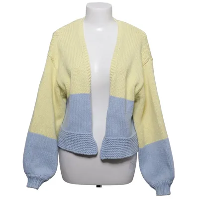 Cardigan (Jaune, Bleu) de Glassons Acrylique, Coton