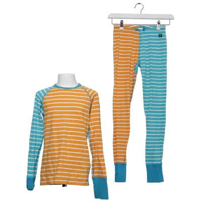 Pyjamas (Orange, Blå, Vit) från Polarn O. Pyret Elastan, Ekologisk bomull