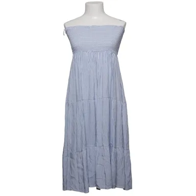 Jurk (Blauw, Wit) van Marta Viscose