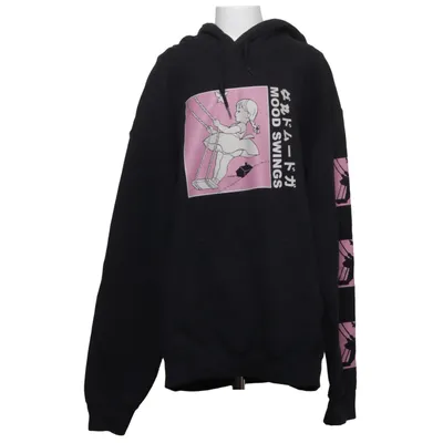 Huvtröja (Svart, Rosa) från New Girl Order