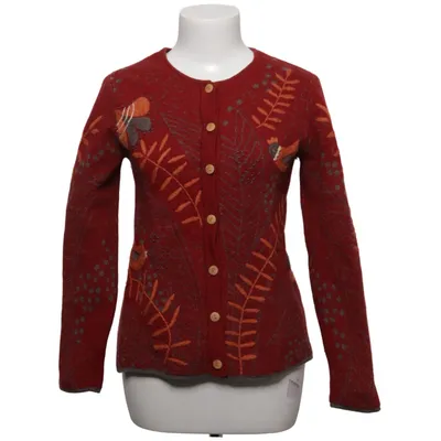 Cardigan (Red, Orange, Multicolored) from Gudrun Sjödén Wool