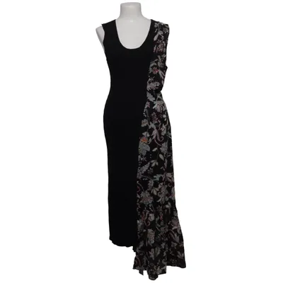 Maxi dress (Black, Multicolored) from Twinset Cotton, Polyamide, Viscose