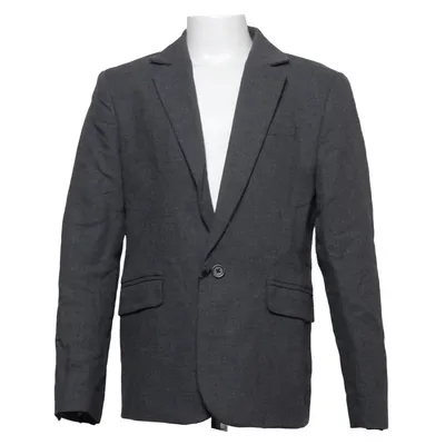 Kavaj (Grå) från H&M Bomull, Linne, Polyester