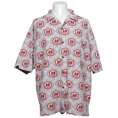 Kortärmad skjorta (Grå, Röd, Vit) från Johnny Blaze Polyester