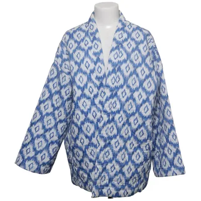 Veste (Bleu, Blanc) de Kiabi Coton