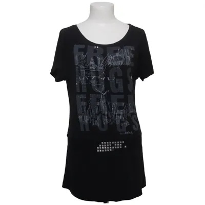 T-shirt (Noir) de Charbell Élasthane, Viscose