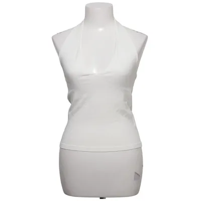 Halterneck top (Hvid) fra Icona Polyamid, Viscose