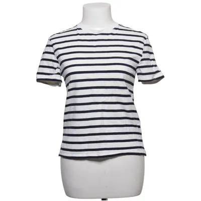 T-shirt (Blå, Hvid) fra Zara Bomuld