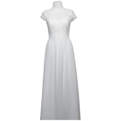 Robe de mariée (Blanc) de Marie Blanc Coton, Polyamide, Polyester