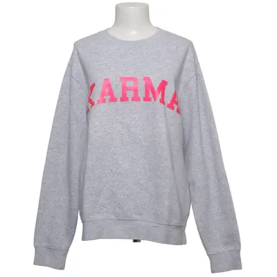 Sweatshirt (Grå, Pink) fra L.A.LU Design Bomuld, Polyester