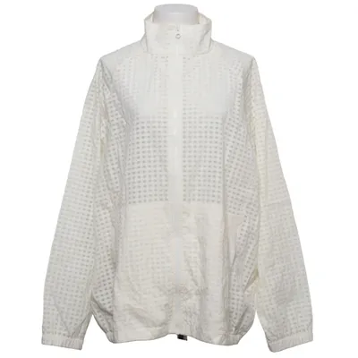 Sports jacket (White) from Fabletics Elastane, Recycled polyester