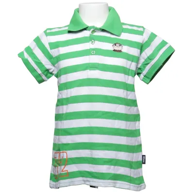 Polo shirt (Green, White) from Alfons Åberg