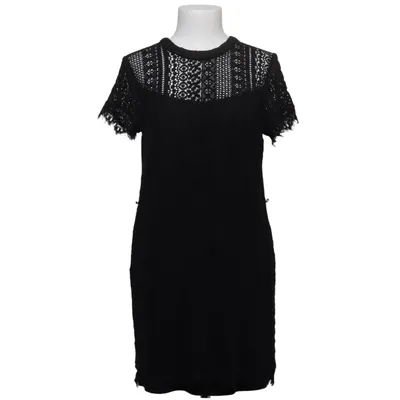 Robe (Noir) de Lauren Conrad Coton, Polyamide, Polyester, Viscose