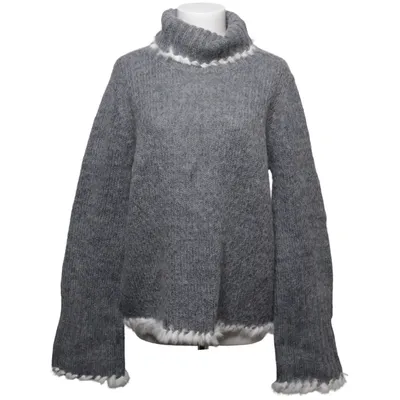 Coltrui (Grijs) van Oxmo Acryl, Mohair, Polyamide, Konijnenbont, Wol