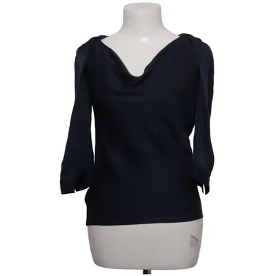 Bluse (Sort) fra Marville Elastan, Silke