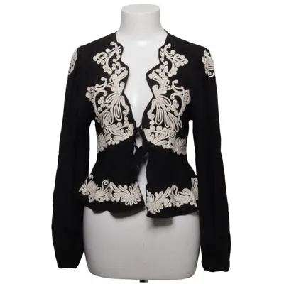 Cardigan (Noir) de H&M Polyester, Viscose