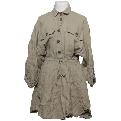 Pikéklänning (Beige) från Dilvin Basic Linne