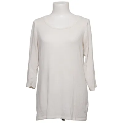 Long sleeve T-shirt (White) from Coldwater Creek Elastane, Linen, Polyester