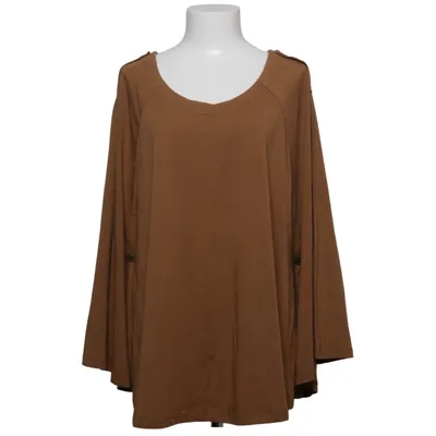 Poncho (Marron) de Me&i Coton, Élasthane, Modal