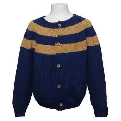 Cardigan (Bleu, Jaune) de The Animals Observatory Laine