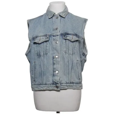 Gilet en jean (Bleu) de Colourful Rebel Coton recyclé