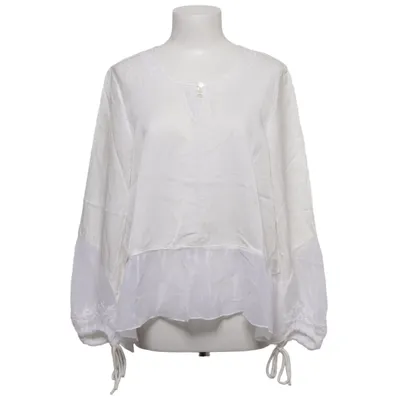 Blouse (White) from Yours Truly Clothes Cotton, Silk, Viscose