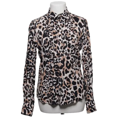 Bluse (Beige, Sort, Flerfarvet) fra Ströms Viscose