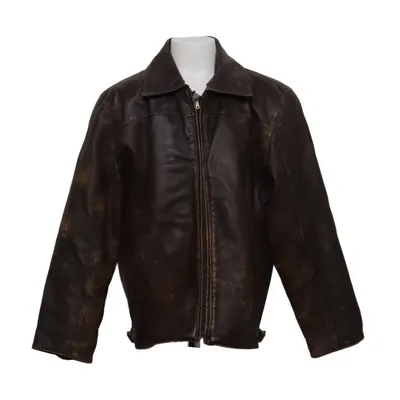 Veste en cuir (Marron) de McC Collection Fashionwear by Caramat