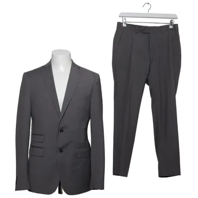 Kostym (Grå) från Jean Biani Elastan, Polyester, Ull