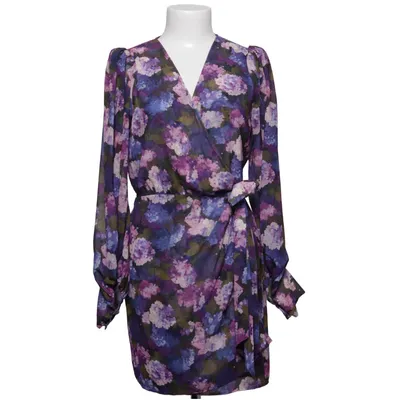 Wrap dress (Purple, Blue, Green, Multicolored) from The Kooples Polyester, Viscose