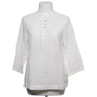 Bluse (Hvid) fra Bondelid Bomuld, Linned