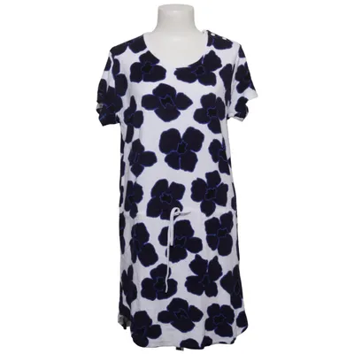 Dress (Blue, White) from Majestic Filatures Cotton, Modal