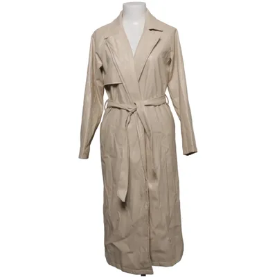 Trench coat (Beige) from Missguided Petite Elastane, Polyester, Polyurethane