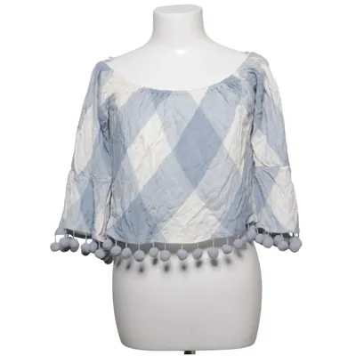 Topp (Blå, Vit) från Tularosa Bomull, Viskos