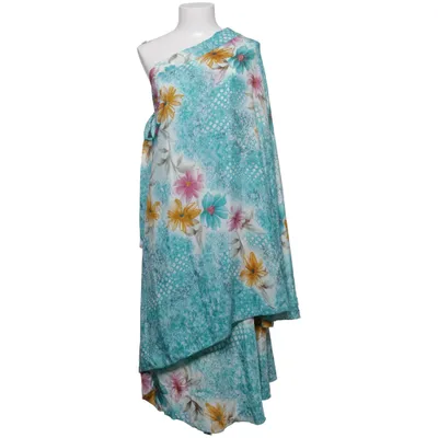 Beach dress (Blue, Multicolored) from Jovani Silk