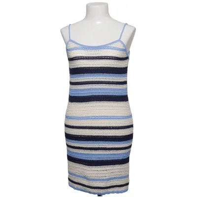 Dress (Blue, White) from Pull & Bear Cotton, Polyester