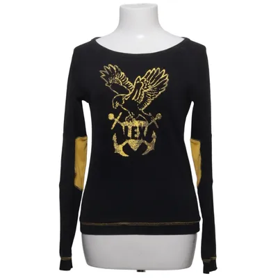 Long sleeve T-shirt (Black, Yellow) from Replay Cotton