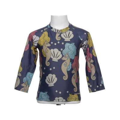 Zwemshirt (Blauw, Meerkleurig) van Mini Rodini Elastaan, Polyamide