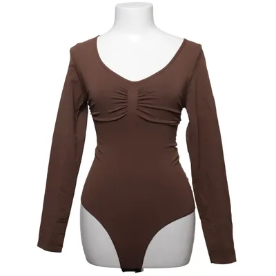 Body (Brown) from Creamy Fabrics Elastane, Polyamide