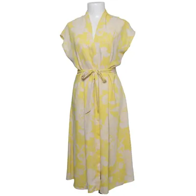 Klänning (Gul, Flerfärgad) från H&M Modern Classic Polyester