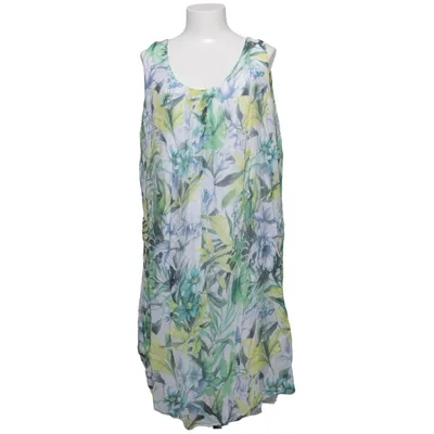 Dress (White, Green, Blue) from Collezione Gaia Silk, Viscose