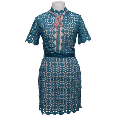 Dress (Blue, Beige) from Endless Rose Elastane, Polyester