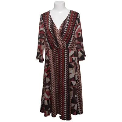 Jurk (Rood, Zwart, Beige, Meerkleurig) van Liberty Woman Elastaan, Metallvezel, Polyester, Viscose