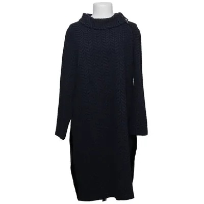 Robe (Bleu, Noir) de Taifun Coton, Élasthane, Polyester, Viscose