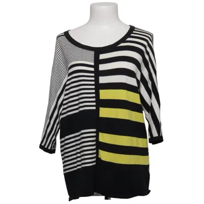 Pull-over (Noir, Blanc, Jaune) de Paon Coton