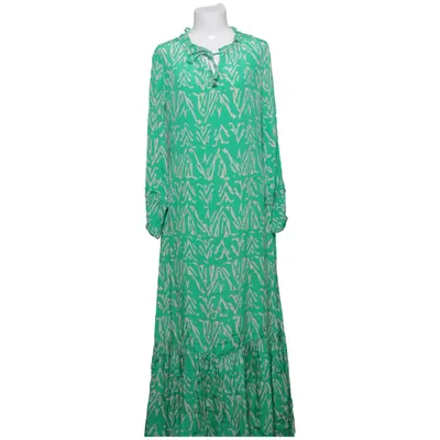 Robe longue (Vert, Beige) de MOLIIN Polyester, Viscose