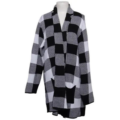 Strickjacke (Schwarz, Weiß) von Infinity Woman Acryl
