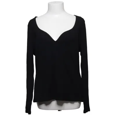 Top (Sort) fra H&M Elastan, Viscose