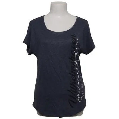 T-shirt (Blauw) van Next Level Apparel Katoen, Polyester, Viscose