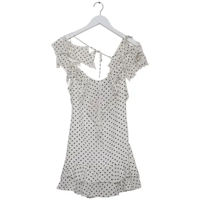 Klänning (Vit, Svart) från Rat & Boa Polyester, Silke
